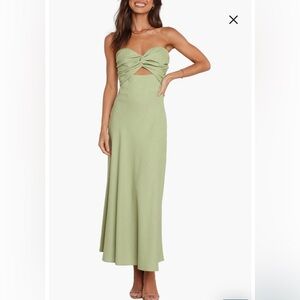 Petal & Pup Green Maxi Dress